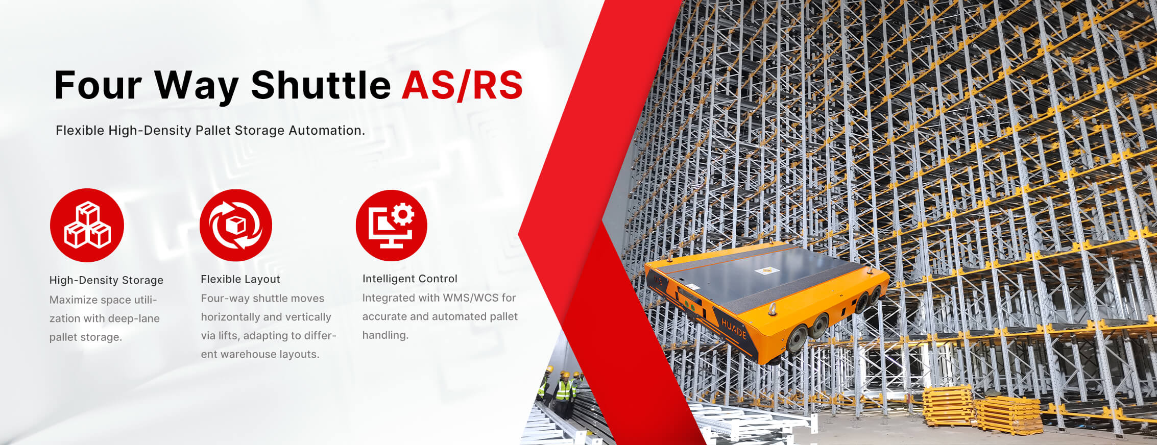 four way shuttle ASRS