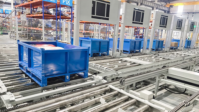 Automated Conveyor System for Cost-Effective Warehouse Automation