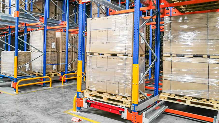 Radio Shuttle Pallet Rack Radio Shuttle Pallet Rack