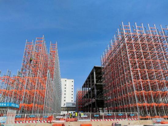 40 Meters Tall Rack Supported Warehouse