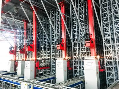 Mini load stacker crane