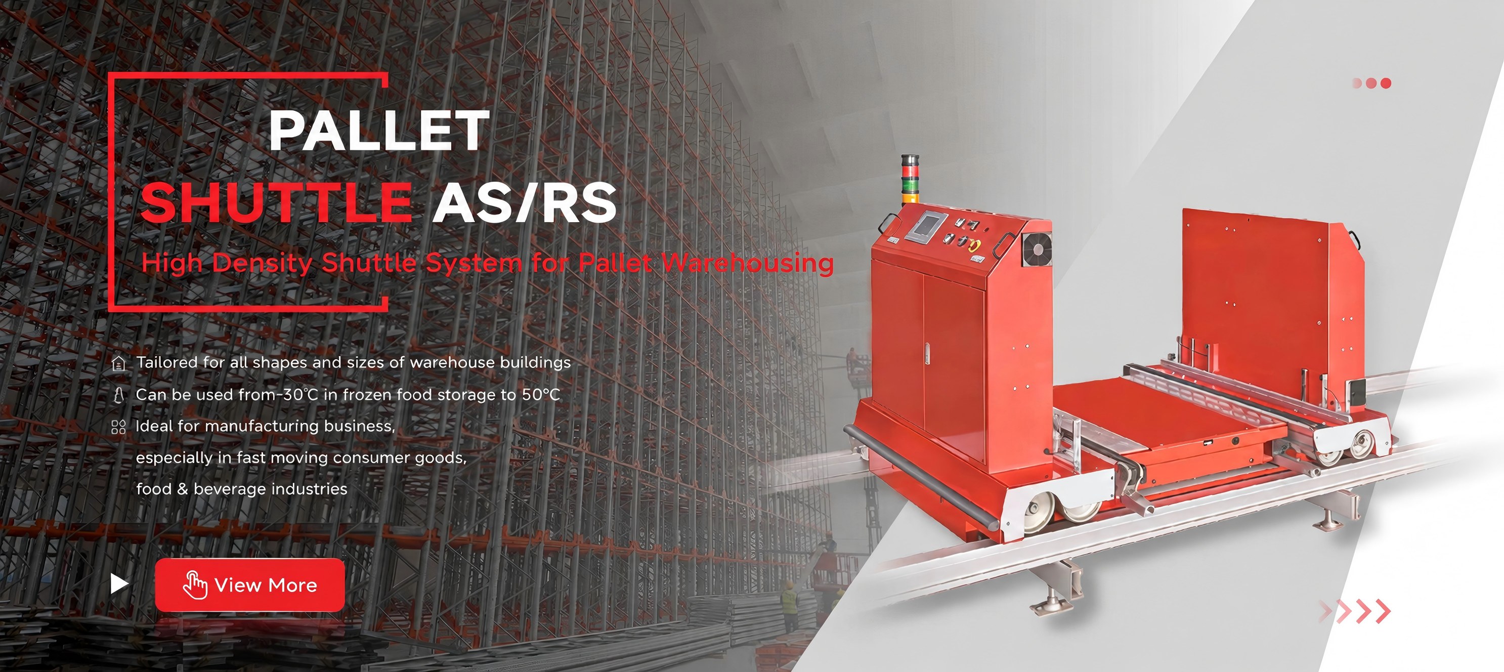 Hydglobalasrs Pallet Shuttle AS/RS